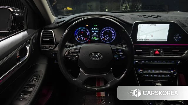 Hyundai Grandeur IG Hybrid 2019 Черный из Кореи, фото 4