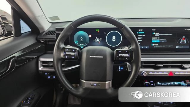 Hyundai Grandeur Hybrid (GN7) 2023 Черный из Кореи, фото 4