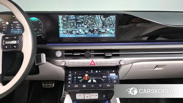 Hyundai Grandeur Hybrid (GN7) 2023 Серый из Кореи, фото 4