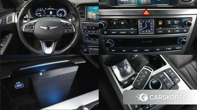 Genesis G80 2020 Красный из Кореи, фото 4
