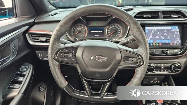 Chevrolet (GM Daewoo) Trailblazer 2021 Небесно-голубой из Кореи, фото 4