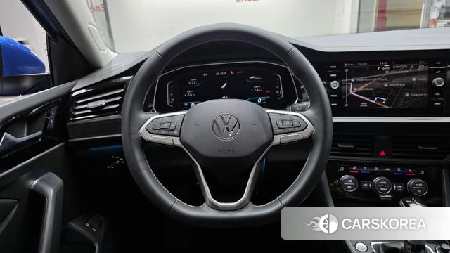 Volkswagen 7th Generation of Jetta 2023 Синий из Кореи, фото 4