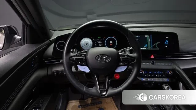 Hyundai Avante (CN7) 2022 Серебристо-серый из Кореи, фото 4