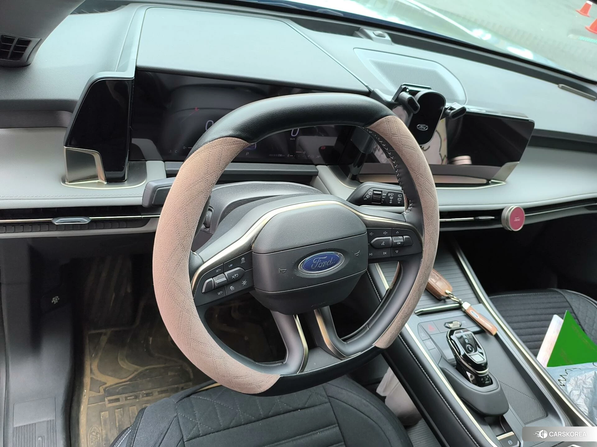 Ford Edge 2023 Серебристо-серый из Китая, фото 4