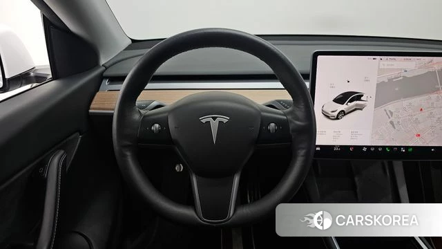 Tesla Model Y 2021 Белый из Кореи, фото 4