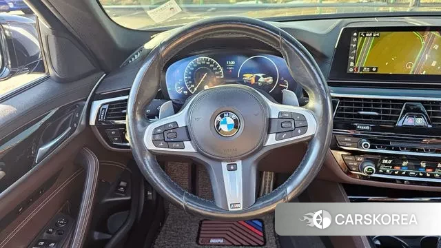 BMW 5 Series (G30) 2019 Синий из Кореи, фото 4