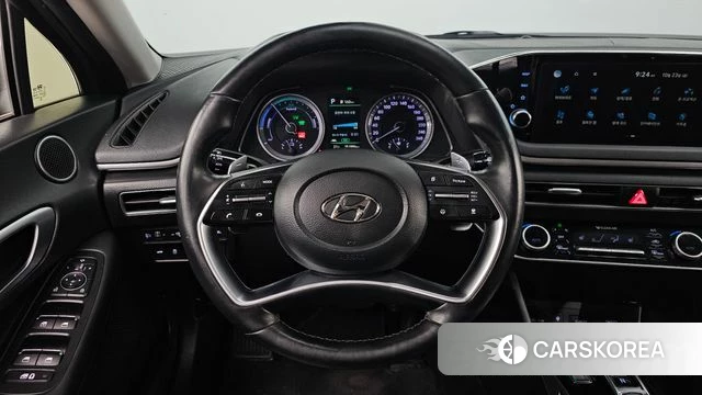 Hyundai Sonata Hybrid (DN8) 2022 Серебристо-серый из Кореи, фото 4