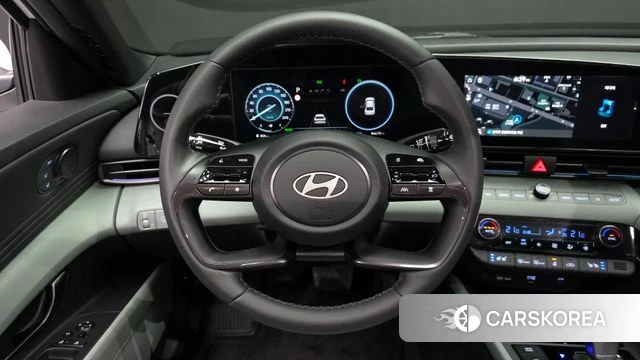 Hyundai The New Avante Hybrid (CN7) 2024 Белый из Кореи, фото 4
