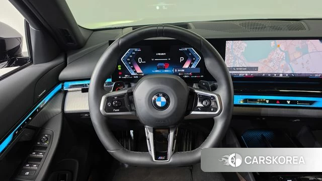 BMW 5 Series (G60) 2024 Черный из Кореи, фото 4