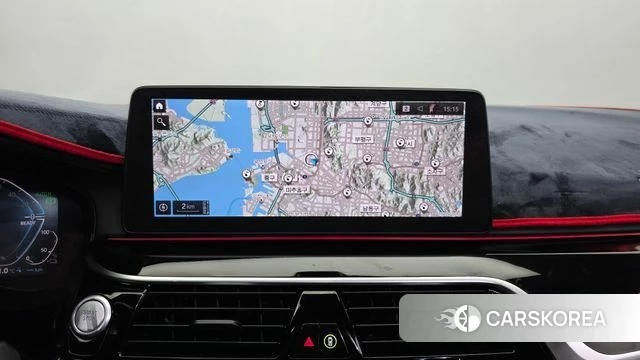 BMW 5 Series (G30) 2021 Черный из Кореи, фото 4