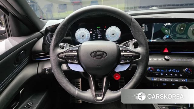 Hyundai The New Avante (CN7) 2023 Черный из Кореи, фото 4