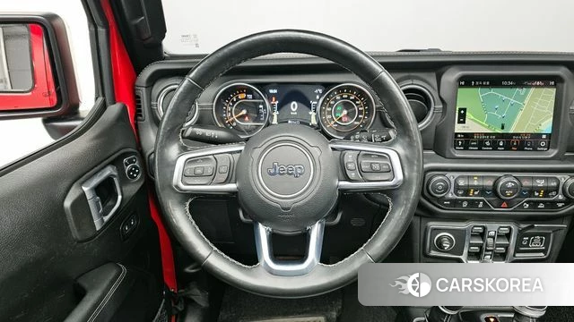 Jeep Wrangler (JL) 2020 Красный из Кореи, фото 4