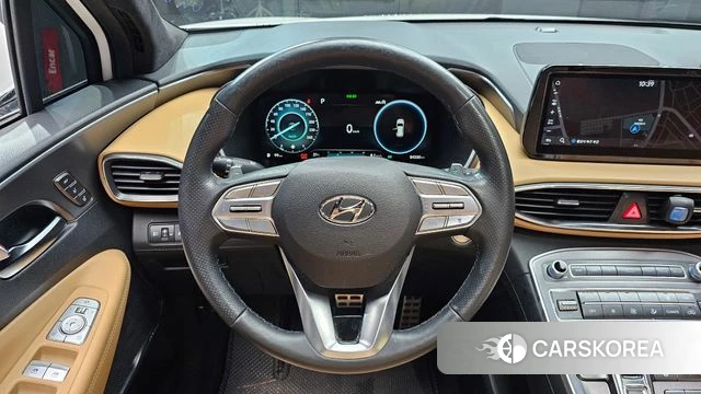 Hyundai The New Santa Fe 2021 Белый из Кореи, фото 4