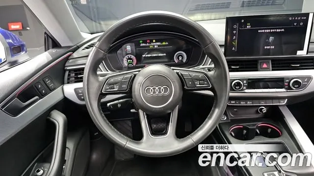 Audi A5 (F5) 2022 Синий из Кореи, фото 4