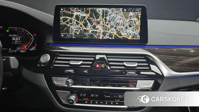 BMW 5 Series (G30) 2022 Черный из Кореи, фото 5