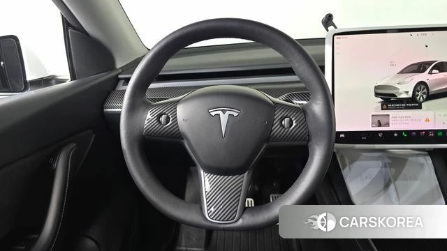 Tesla Model Y 2022 Белый из Кореи, фото 4