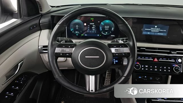 Hyundai The New Tucson Hybrid (NX4) 2024 Белый из Кореи, фото 4