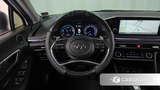 Hyundai Sonata Hybrid (DN8) 2021 Белый из Кореи, фото 4