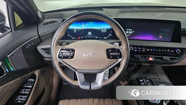 Kia K8 Hybrid 2024 Черный из Кореи, фото 4