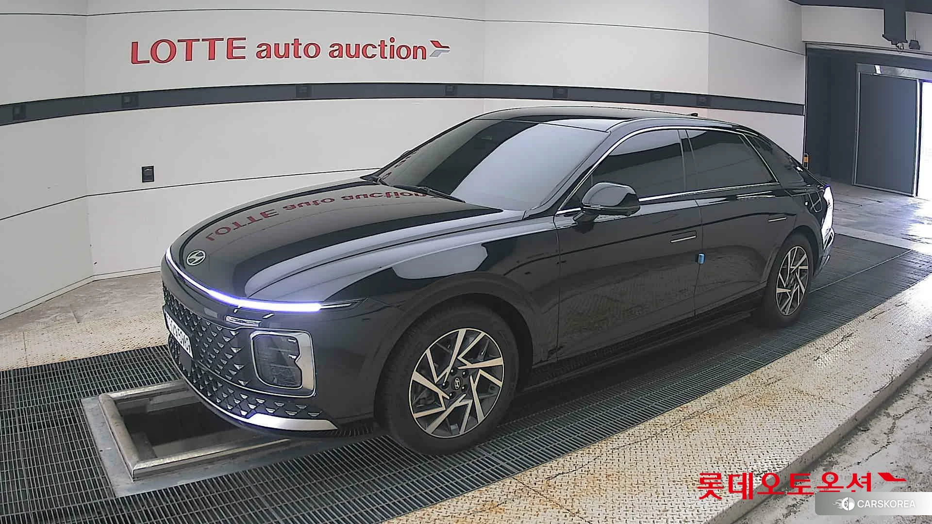 Hyundai Grandeur Hybrid 2023 Abyss Black Pearl из Кореи, фото 4