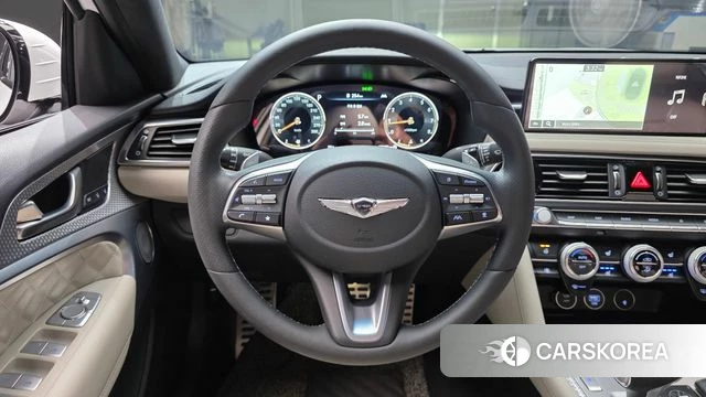 Genesis The New G70 2021 Белый из Кореи, фото 4
