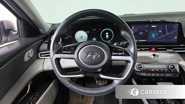 Hyundai Avante (CN7) 2021 Серебристо-серый из Кореи, фото 4