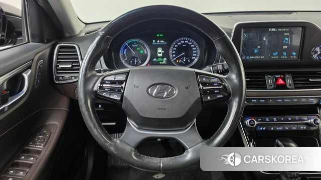 Hyundai Grandeur IG Hybrid 2019 Черный из Кореи, фото 4