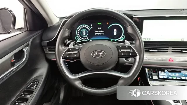 Hyundai The New Grandeur IG Hybrid 2020 Белый из Кореи, фото 4