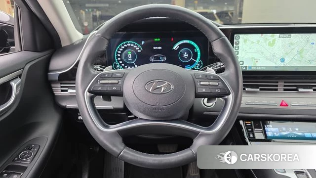 Hyundai The New Grandeur IG Hybrid 2022 Черный из Кореи, фото 4