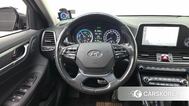 Hyundai Grandeur IG Hybrid 2018 Черный из Кореи, фото 4