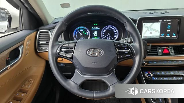 Hyundai Grandeur IG Hybrid 2018 Белый из Кореи, фото 4
