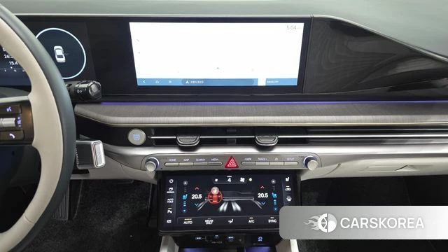 Hyundai Grandeur Hybrid (GN7) 2024 Белый из Кореи, фото 4