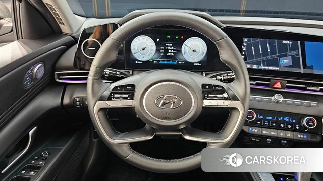 Hyundai Avante Hybrid (CN7) 2021 Серый из Кореи, фото 4