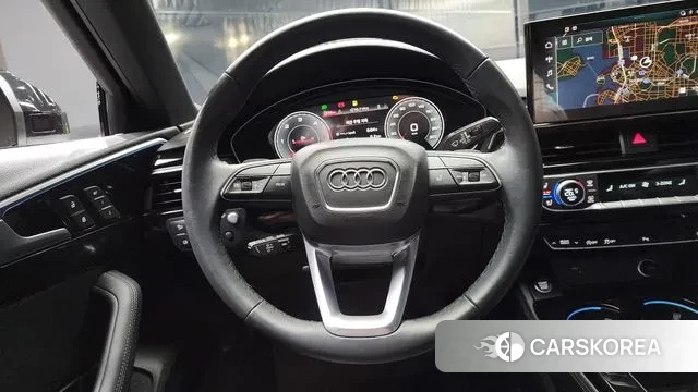 Audi A4 (B9) 2022 Черный из Кореи, фото 4