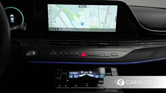 Hyundai The New Grandeur IG Hybrid 2022 Черный из Кореи, фото 4