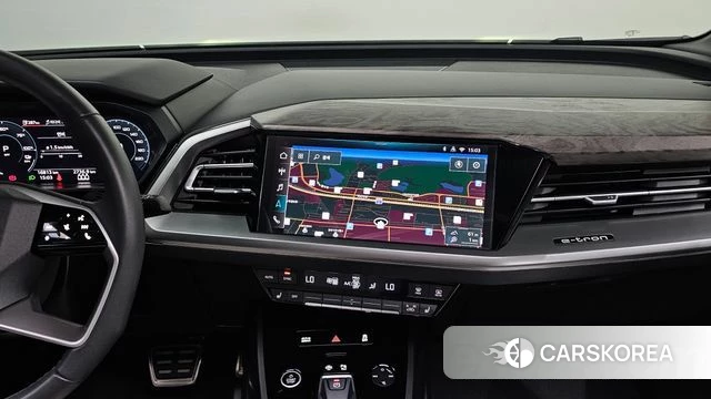 Audi Q4 e-Tron (F4) 2025 Синий из Кореи, фото 4
