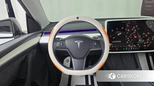 Tesla Model Y 2022 Серебряный из Кореи, фото 4