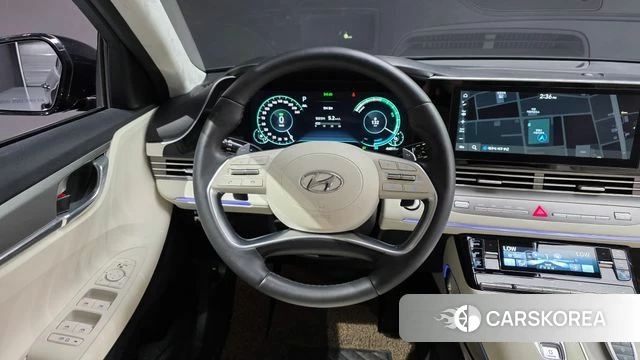 Hyundai The New Grandeur IG Hybrid 2022 Черный из Кореи, фото 4