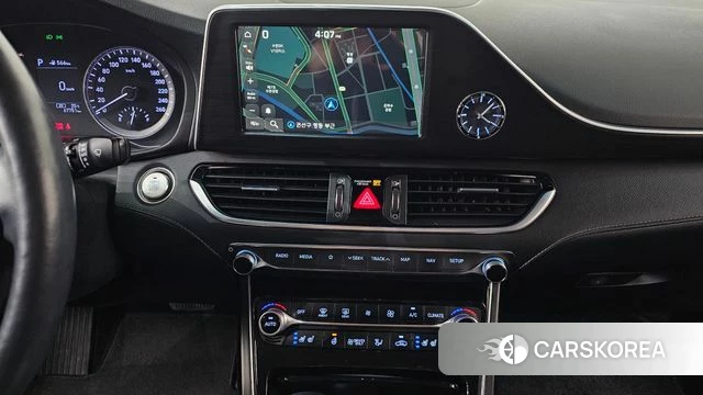 Hyundai Grandeur IG Hybrid 2019 Белый из Кореи, фото 4