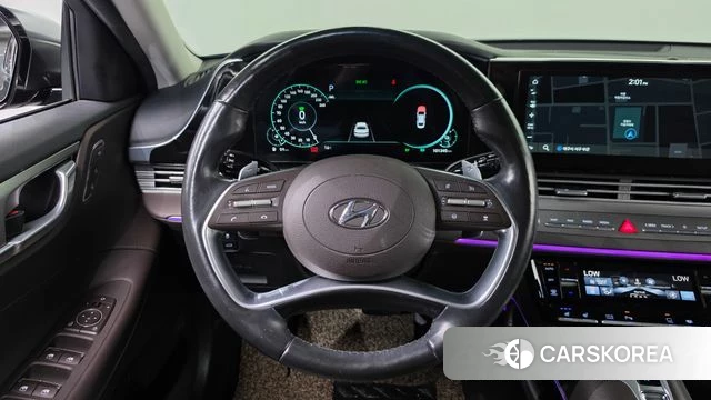 Hyundai The New Grandeur IG Hybrid 2020 Серый из Кореи, фото 4