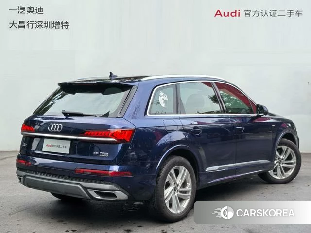Audi Q7 2021 Синий из Китая, фото 4