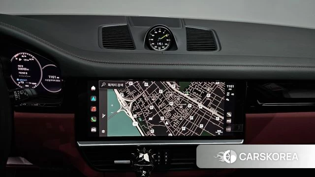Porsche Cayenne (PO536) 2022 Черный из Кореи, фото 4