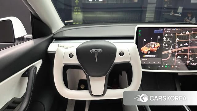 Tesla Model Y 2021 Белый из Кореи, фото 4
