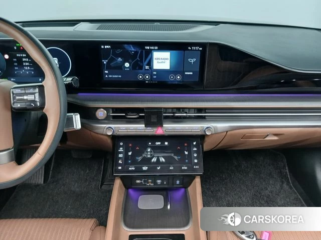 Hyundai Grandeur Hybrid (GN7) 2023 Черный из Кореи, фото 4