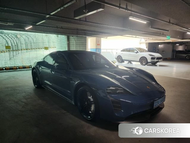 Porsche Taycan 2023 Синий из Кореи, фото 4