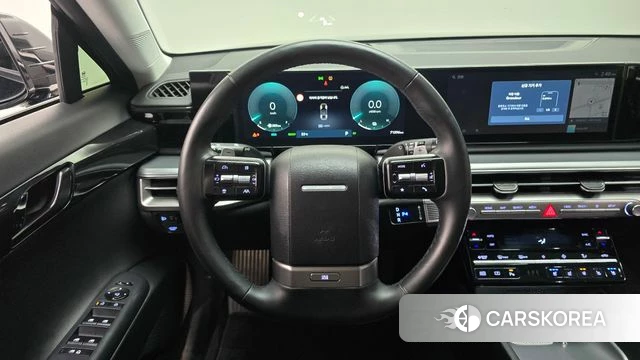 Hyundai Grandeur Hybrid (GN7) 2023 Черный из Кореи, фото 4