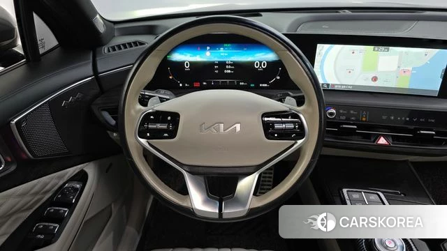 Kia K8 Hybrid 2021 Серый из Кореи, фото 4