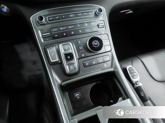 Hyundai The New Santa Fe 2021 Черный из Кореи, фото 4