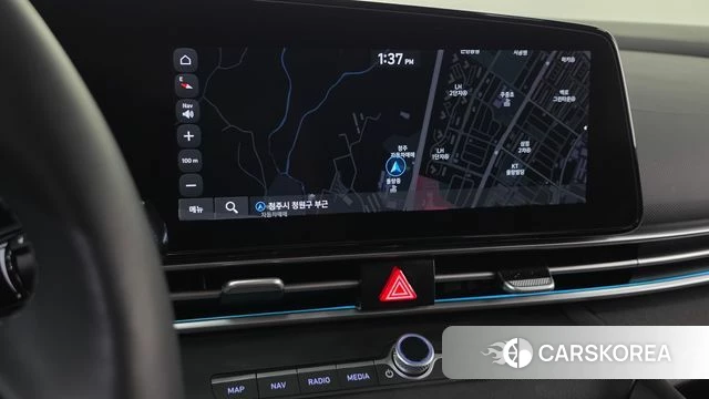 Hyundai Avante (CN7) 2022 Серебристо-серый из Кореи, фото 4