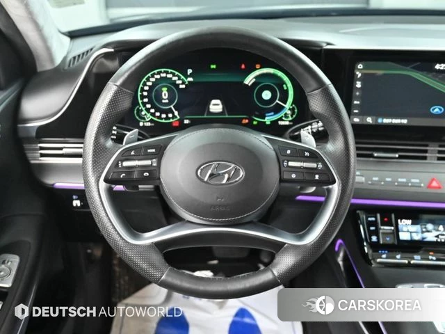 Hyundai The New Grandeur IG Hybrid 2022 Черный из Кореи, фото 4